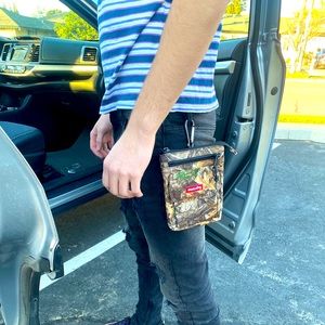 Supreme upside down box logo bag